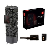 Набор Harvia Cilindro PC70XE Black Steel + CX001WiFi